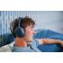 Sony Wireless Noise Canceling Bluetooth Headphone, Magnificent Sound, 30 Hour Battery Life, 32.81 ft Effective Range, 2.4 GHz Band Frequency, Detachable Cord, Closed Dynamic - Blue
